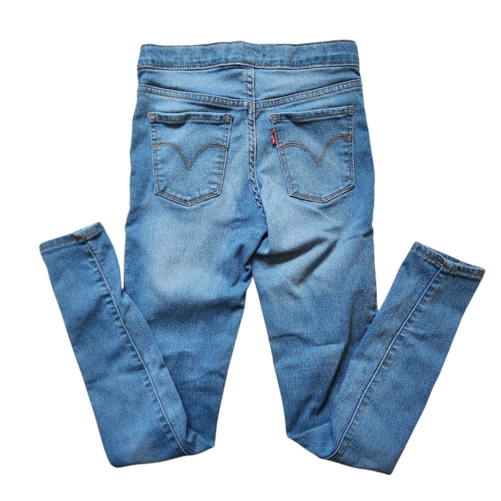 Levi Girls Pull On Jegging Blue Jeans 12